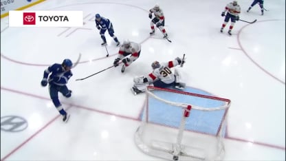 FLA@TBL: Knight with a great save against Conor Geekie