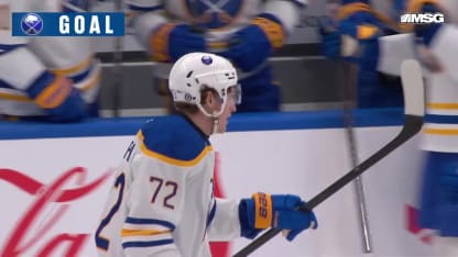 Tage Thompson with a Goal vs. New York Islanders