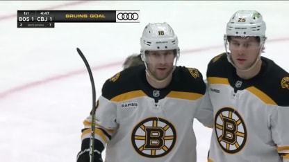 Zacha starts off Bruins