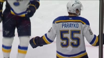 STL@CBJ: Parayko scores goal against Elvis Merzlikins