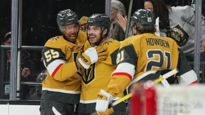 Laczynski's first goal with Golden Knights