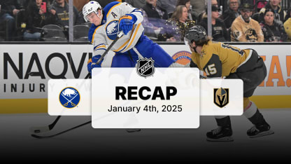 BUF at VGK | Recap