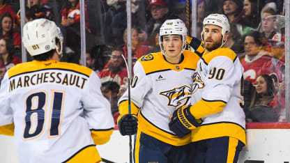 Nashville Predators Calgary Flames game recap January 4