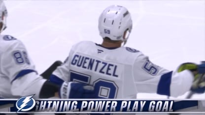 Guentzel's PPG puts Lightning on board