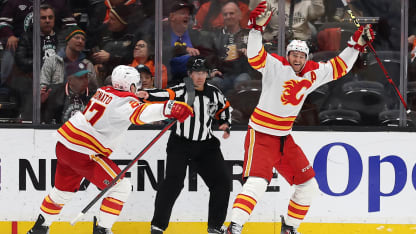 Calgary Flames Anaheim Ducks game recap January 7