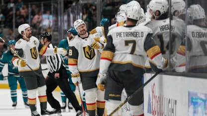 VGK@SJS: Hertl scores empty-net goal