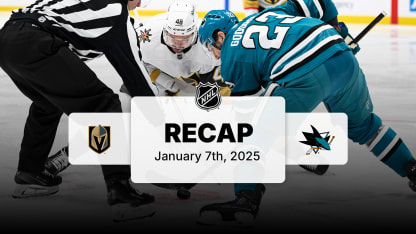 VGK at SJS | Recap