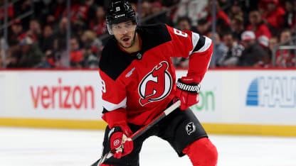 New Jersey Devils Johnathan Kovacevic fined for cross checking against Florida Panthers