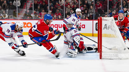 New York Rangers Montreal Canadiens game recap January 19