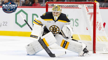 Jeremy Swayman embracing challenge of Boston Bruins contract, 4 Nations Face-Off