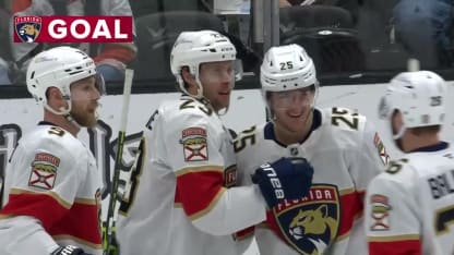 FLA@ANA: Verhaeghe scores goal against Lukas Dostal