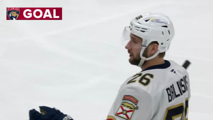 FLA@ANA: Balinskis scores goal against Lukas Dostal