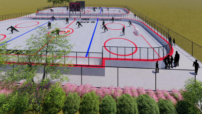 Canes, NHL Partner On Apex Street Hockey Rinks