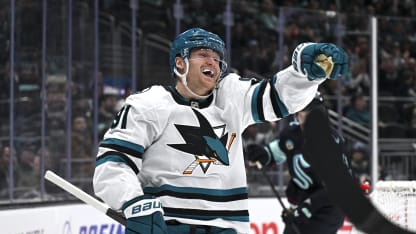 Grundström kvitterar för Sharks