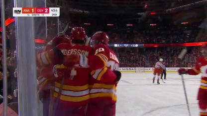 ANA@CGY: Coleman scores goal against John Gibson