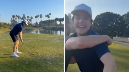 Leo Carlssons hole in one
