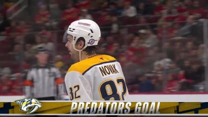 Novak's 10th goal of season