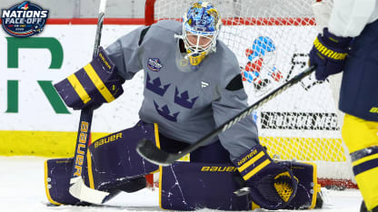 Linus Ullmark ready to start in goal for Sweden in 4 Nations Face Off