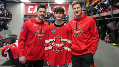 Sidney Crosby provides memorable day for Make-A-Wish kid