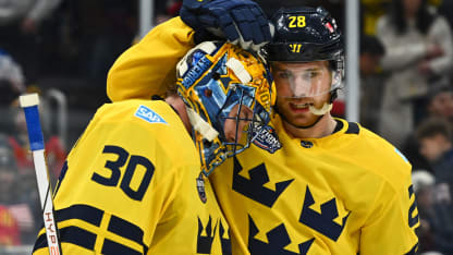 Sweden United States 4 Nations Face Off game recap February 17