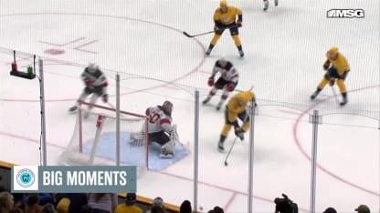 NJD@NSH: Daws with a great save against Colton Sissons