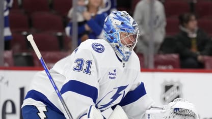 Jonas Johansson åter tillgänglig för spel med Tampa Bay Lightning
