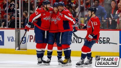 Capitals celebrate Trade Deadline bug