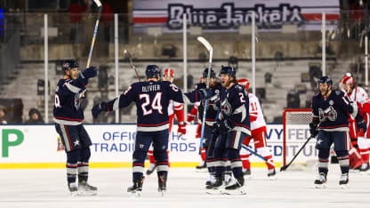 Blue Jackets score 2 goals in 32 seconds