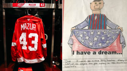 carter mazur redwings
