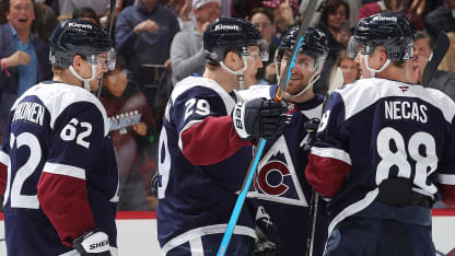 Colorado Avalanche Nathan MacKinnon 1,000th NHL point