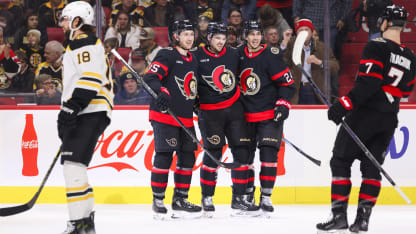 Senators goal vs Bruins