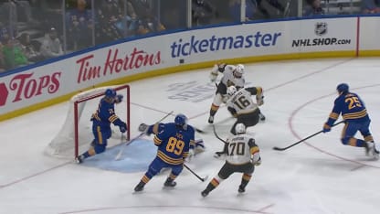 Dorofeyev pops it in on the backhand