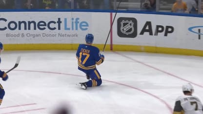 VGK@BUF: Zucker scores PPG against Adin Hill