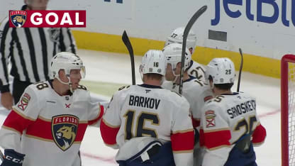 Barkov doubles lead with PPG