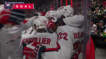 WSH@MIN: Duhaime scores goal against Filip Gustavsson