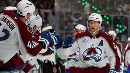 MacKinnon buries PPG for game opener