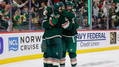 Résumé Golden Knights Wild match 3 première ronde Ouest 2025