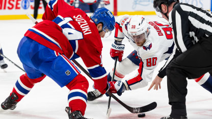 Suzuki Dubois faceoff