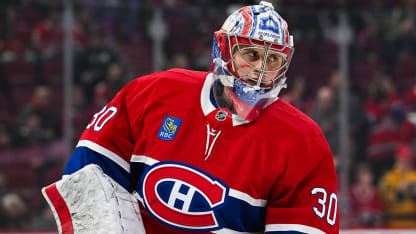 Cayden Primeau raced for opportunity to rejoin Montreal in NHL playoffs