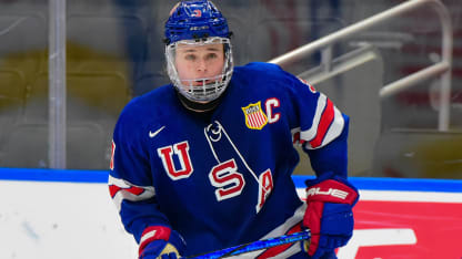 Blake Fiddler enjoying home-ice feel at World U-18s