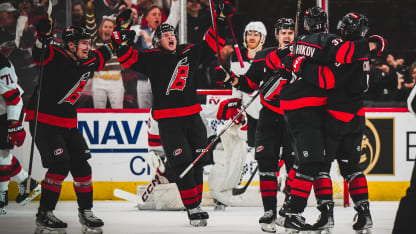 Recap: Canes Oust Devils As Aho Nets Double-Overtime Dagger