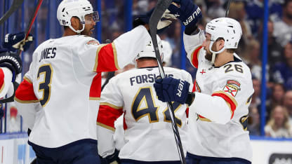 Panthers await foe in second round of playoffs