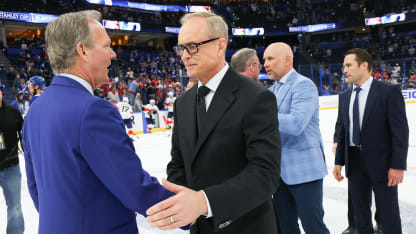Handshakes in Stanley Cup Playoffs ‘should be on the players,’ Panthers coach says 