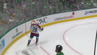 MacKinnon snaps one in tight