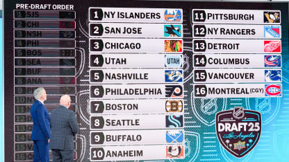 Draftovou loterii vyhráli Islanders
