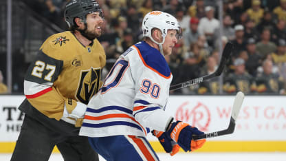 Oilers at Golden Knights (Game 1)