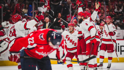Recap: Slavin's OT Strike Pushes Canes Past Caps