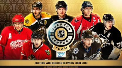 NHL Quarter-Century Team players who debuted between 2000-10