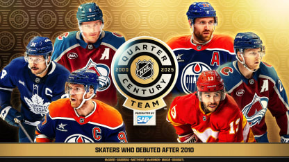 NHL Quarter-Century Team players who debuted after 2010