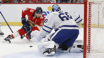 Bel effort individuel de Barkov